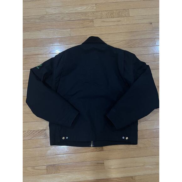 Black Carhartt Detroit Jacket Blanket Lined - Picture 3 of 8